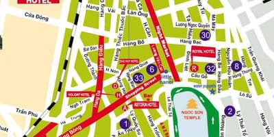 Mapa de hanoi rúa